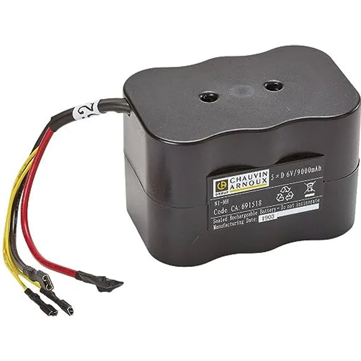 Chauvin Arnoux P01296030 Akkupack Akku-Pack NiMH 6V / 8,5Ah 1St.