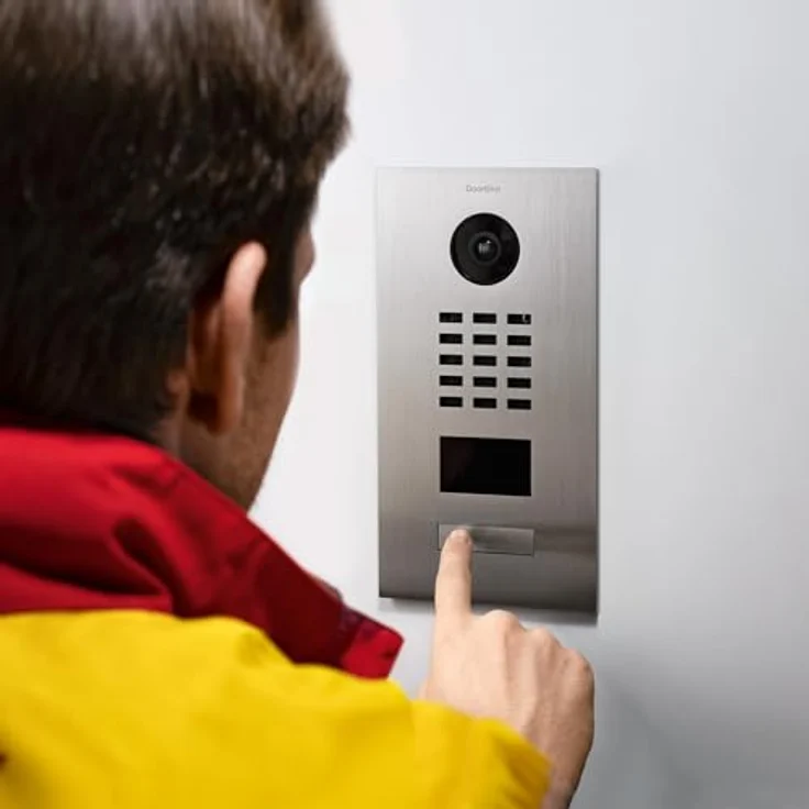 DoorBird D2101V IP-Video-Türsprechanlage LAN Außeneinheit Edelstahl V2A (gebürstet) – Bild 3