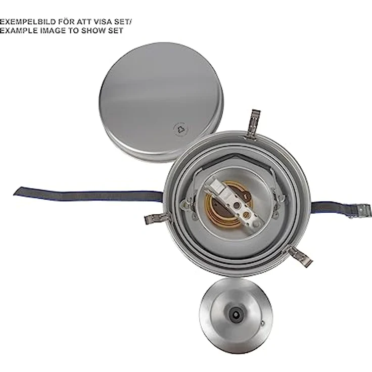 Trangia Campingkocher Serie 25, Gaskocher für 3-4 Personen mit Ultralight-Aluminium und expandierbarem Kochgeschirr – Bild 4