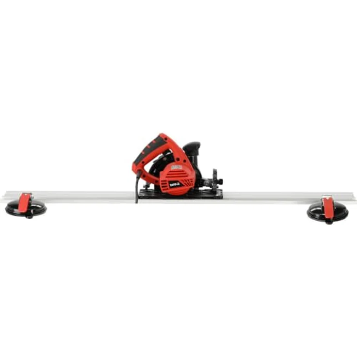 Yato Fliesenschneidemaschine 125mm, 1400W mit 1500mm Führungsschiene, geeignet für Fliesen, Feinsteinzeug und Naturstein, inkl. Diamantscheibe und Zubehör – Bild 3