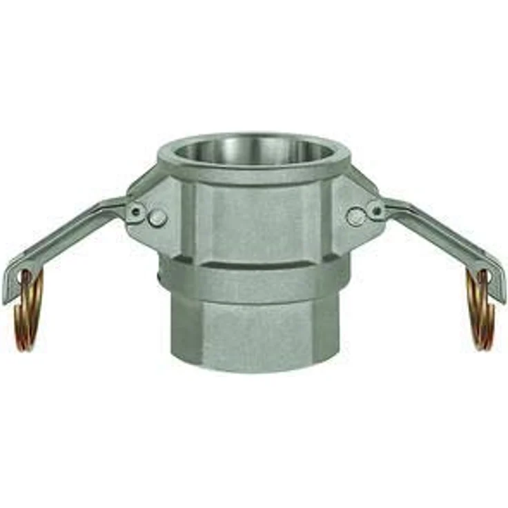 RIEGLER Kamlok-Schnellkupplungsdose Typ D, Alu, mit IG, G 3/4, für Stecker-Ø 32 mm, max. 16 bar, max. 68 °C – Bild 3