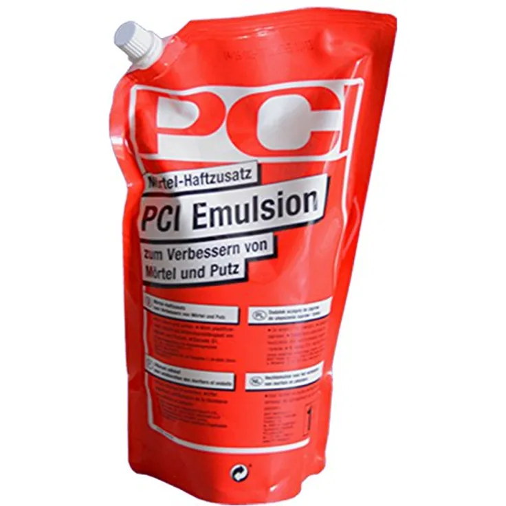 PCI Mörtel PCI Emulsion 1 kg, Haftzusatz für Mörtel und Putz, verbesserte Haftung und Verschleißfestigkeit