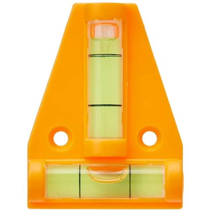 Silverline 250450 Mini-Wasserwaage mit Horizontal- und Vertikallibelle 60 x 45 mm – Bild 2