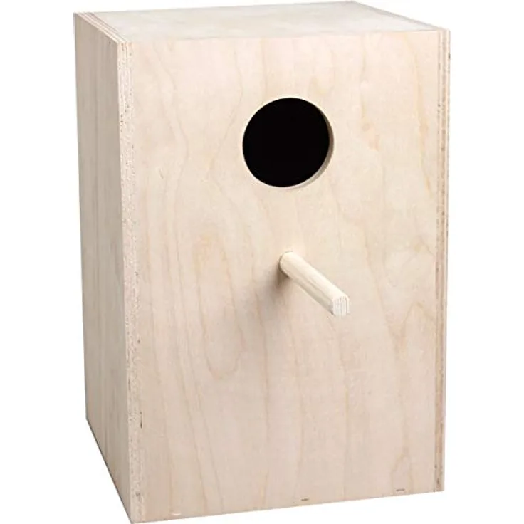 Flamingo Nistkasten für große Wellensittiche, vertikal, Nistkasten