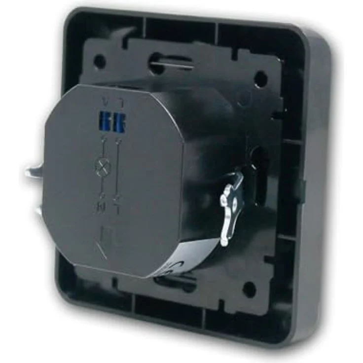 world-trading-net PIR-Bewegungsmelder 160°, 2-Draht, 230V/300W, schwarz, einstellbare Schaltdauer und Empfindlichkeit, Unterputzmontage, LED geeignet – Bild 4