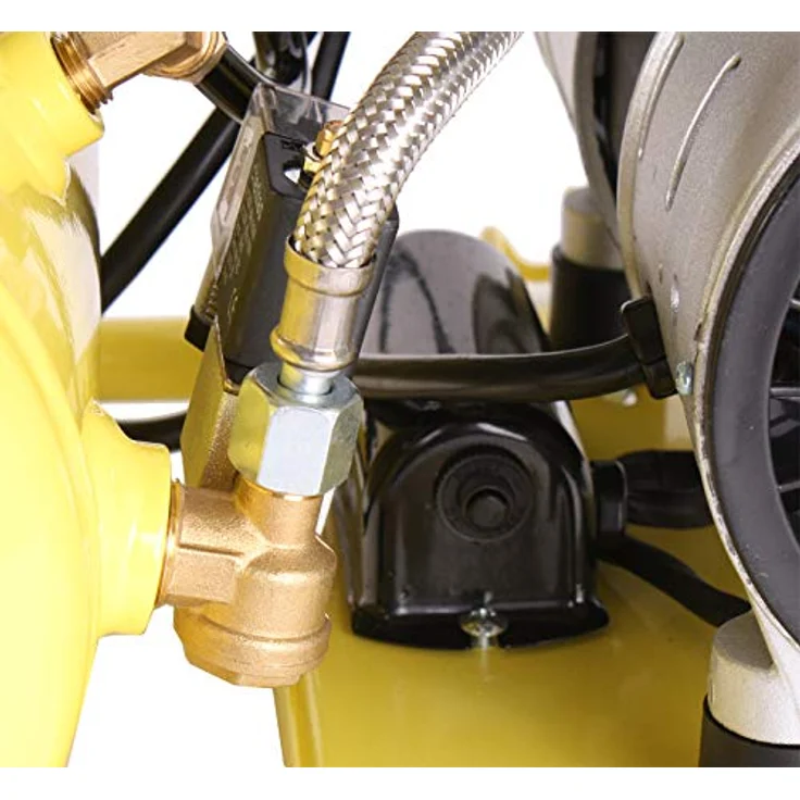 WELDINGER FK95 compact WELDINGER Flüsterkompressor750W innenbeschichteter Tank – Bild 8