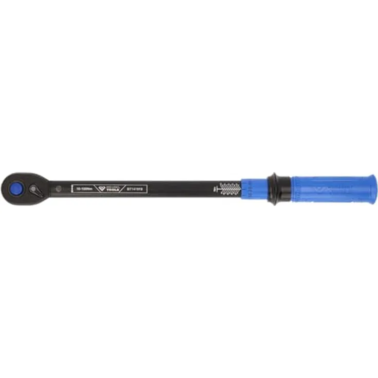 BRILLIANT TOOLS BT141919 3/8" Ratschen-Drehmomentschlüssel, umschaltbar, 10-100 Nm, mit Schnelllösefunktion und +/-3% Auslösegenauigkeit