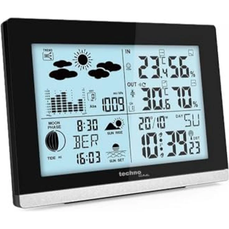 Technoline WS 6762, Wetterstation mit präziser Wetterprognose und Hygrometer – Bild 4