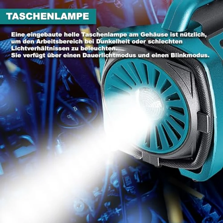 Könner & Söhnen KS P30 Autokompressor, 35 Liter/min, schwarz – Bild 3