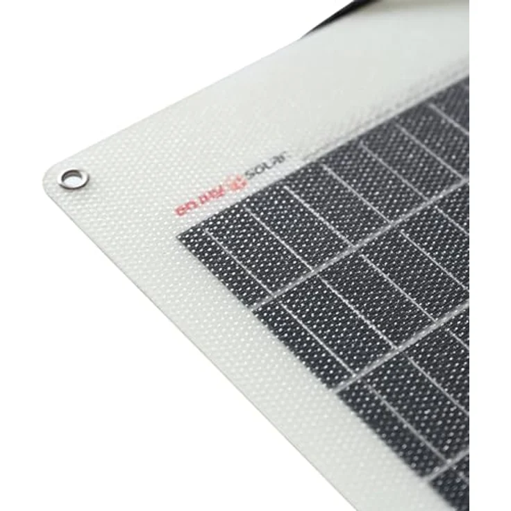 EnjoySolar ETFE Marine Solarpanel 50W 12V, monokristalline PERC-Solarzellen, 20,6 % Wirkungsgrad, semiflexibel, IP67, 1,8 kg – Bild 4