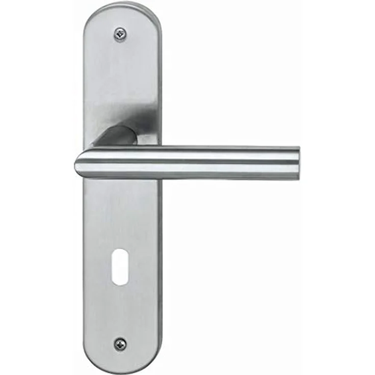 Alpertec 28015500 Edelstahl Conte-LS Renovierungsgarnitur für Zimmertüren Drückergarnitur Türdrücker Türbeschläge Neu – Bild 2