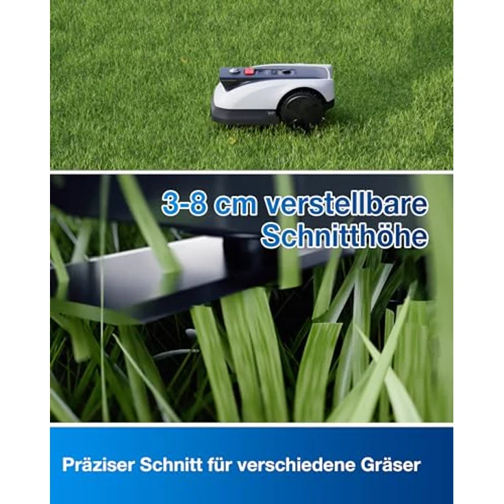 Ecovacs Mähroboter GOAT O500 Panorama mit präziser Navigation, Weiß, One Size – Bild 7