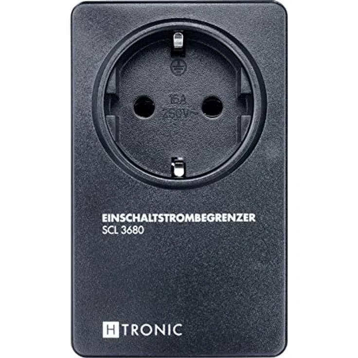 H-Tronic SCL 3680, Zeitschaltuhr mit Einschaltstrombegrenzer zur Vermeidung von Sicherungsauslösungen – Bild 2
