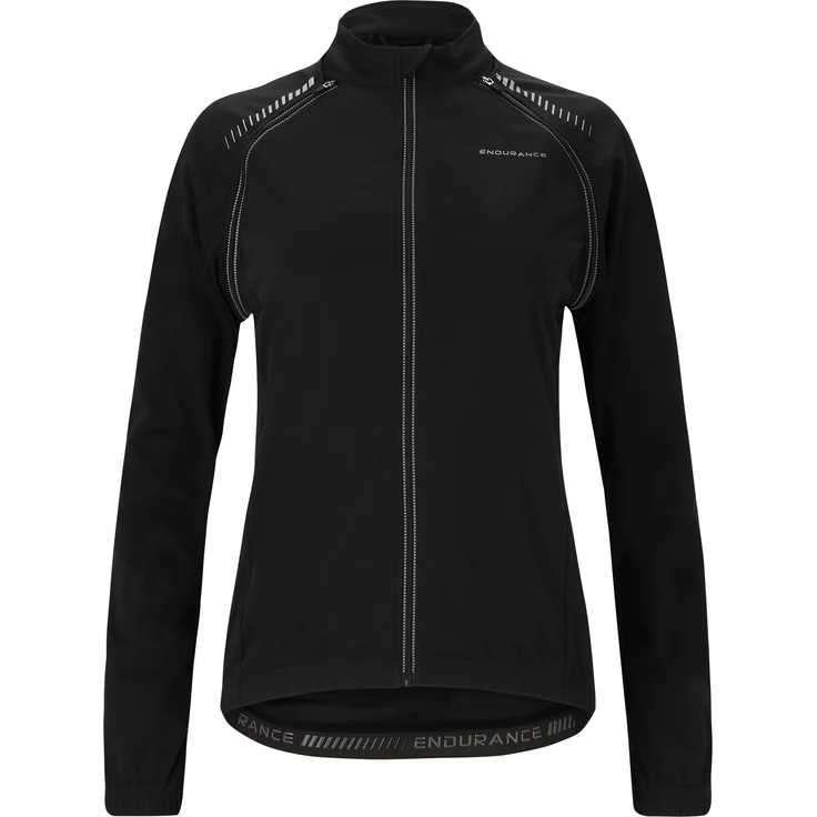 Endurance Radjacke Wadie mit praktischen Reflektoren 1001 Black 38, Damen Arbeitsjacke mit wasserdichter Membran – Bild 1