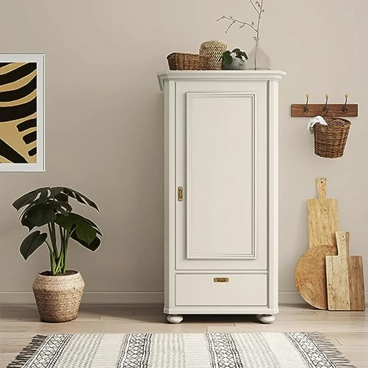 MissPompadour Holzfarbe Beige mit Kaschmir, 2,5L seidenmatte Möbelfarbe für Innen & Außen, witterungsbeständig, hohe Deckkraft, schnell trocknend – Bild 6