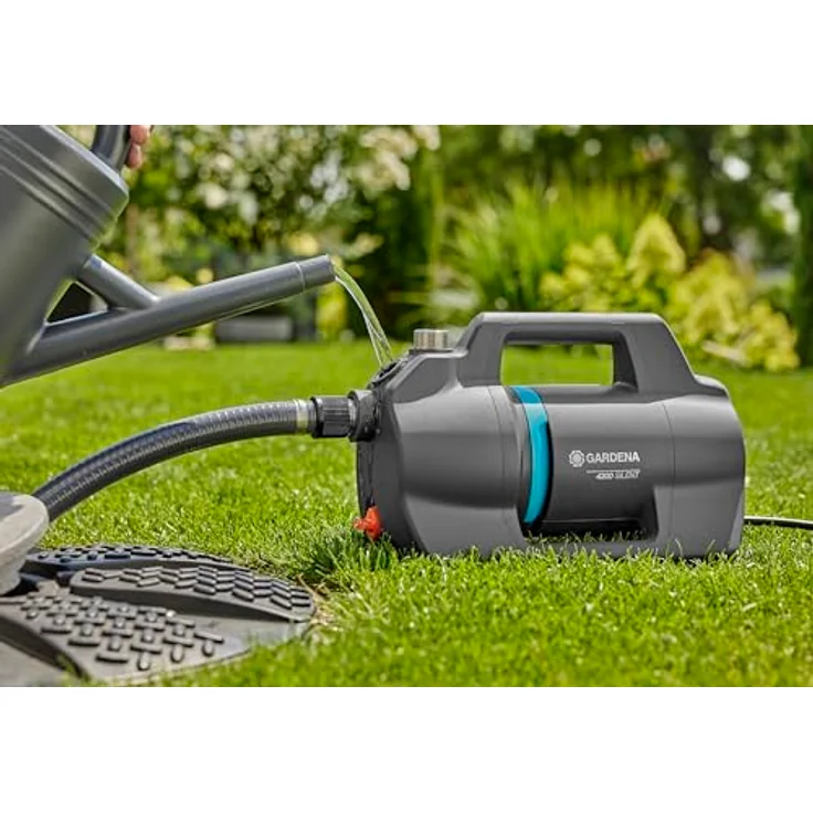 GARDENA Gartenpumpe 4300 Silent, leistungsstarke 650 W Pumpe mit 4300 l/h Durchflussrate, wetterfest und leise – Bild 9