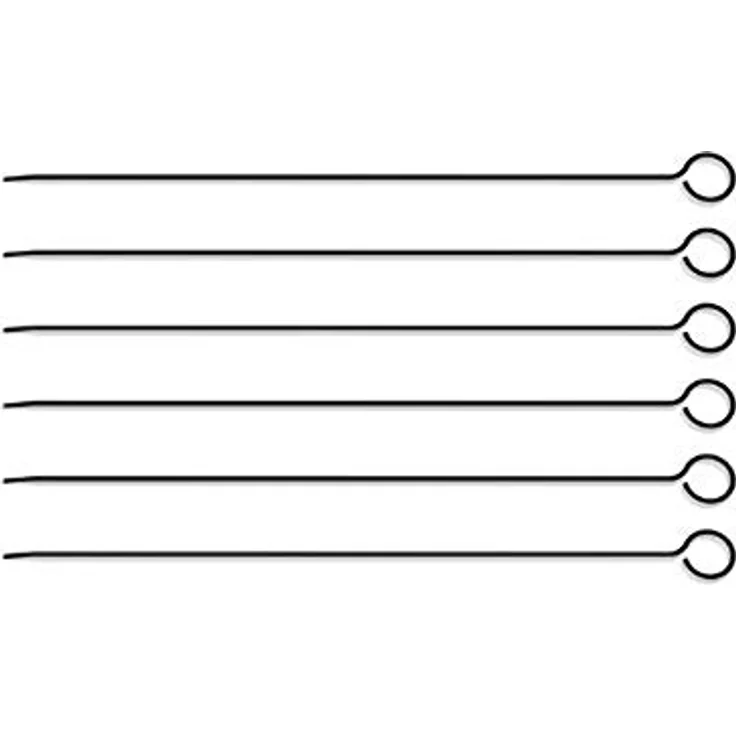 Tramontina 26499/002 Grillspieße, Edelstahl, 6 Stück, 20 cm – Bild 2
