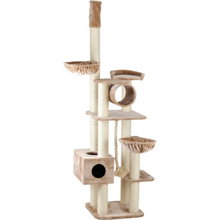Rohrschneider Kletterbaum Maisy Katzenbaum - Katzenbaum mit extra stabiler Bodenplatte und vielfältigen Liegemöglichkeiten - Preisvergleich