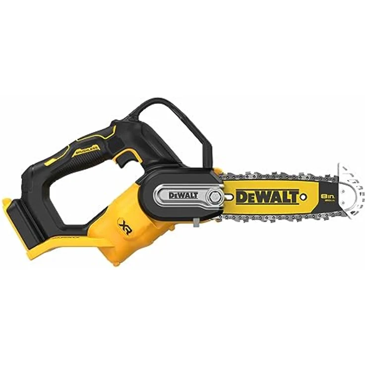 DeWALT Akku-Astsäge DCMPS520N-XJ 18V 20cm Schwert, Mini-Motorsäge, Strauchsäge, stufenloser Gasgebeschalter – Bild 3