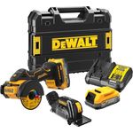DeWalt, Winkelschleifer, DCS438E2T-QW (76 mm)