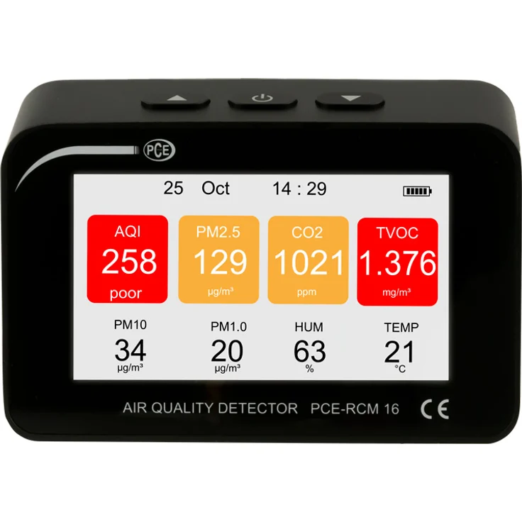 PCE Instruments Aerosolmessgerät PCE-RCM 16 – Bild 3