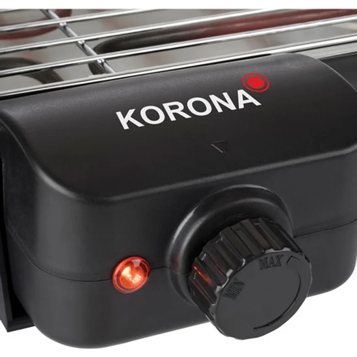 KORONA 46221 Elektrischer Standgrill mit XXL-Grillrost 2200 W Windschutz große Grillfläche – Bild 3