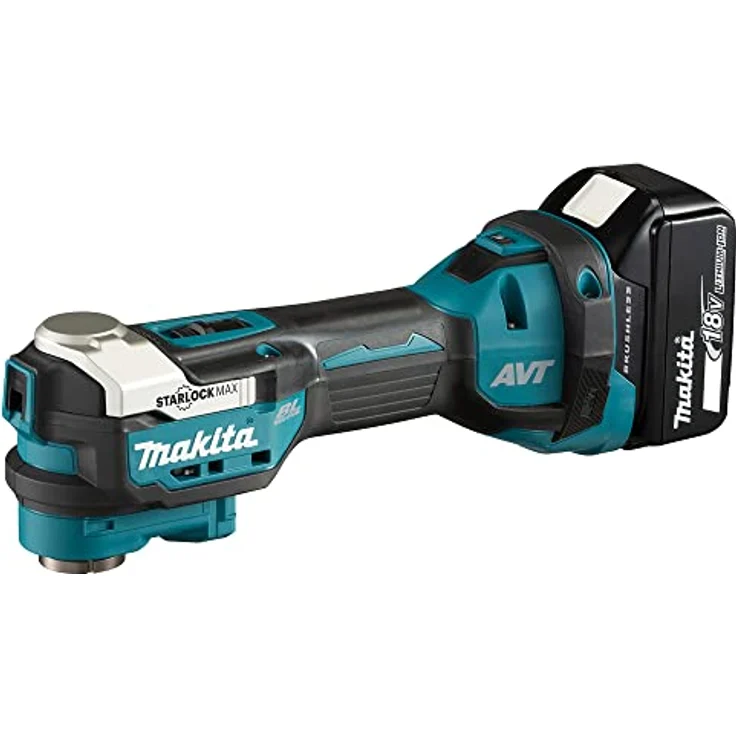 Makita DTM52T1JX2 18V LXT Akku-Multifunktionswerkzeug 1x Akku 5,0 Ah, 44-tlg. Zubehör-Set im MAKPAC – Bild 1