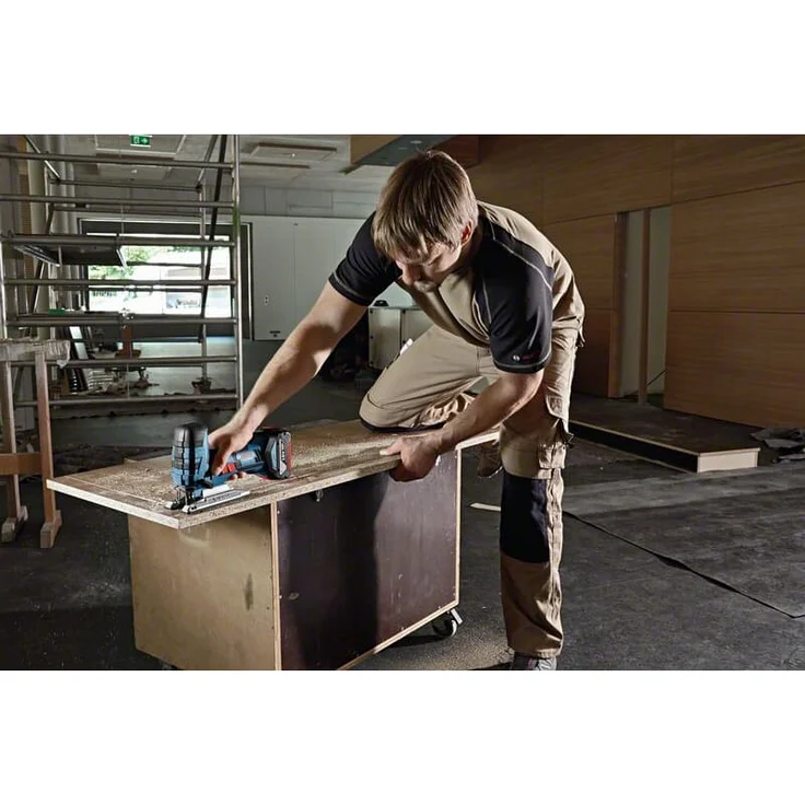 Bosch Professional 5 tlg. Bosch Professional Profi-Set 18V: GSR + GST + GWS + GKS+ GSA – Bild 8