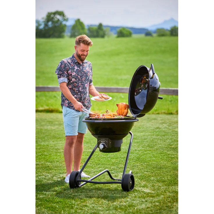 RÖSLE Hähnchenbräter, Edelstahl 18/10, 250 ml Behälter, Abnehmbarer Griff, für Grill und Backofen, spülmaschinengeeignet - Preisvergleich – Bild 5