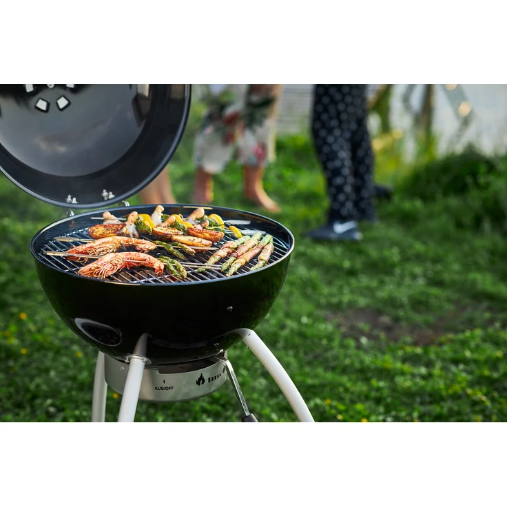 RÖSLE Grillspieße, Doppelspieße zur Zubereitung von Schaschlik und Gemüse, 4 Stück, 33 cm, Edelstahl 18/10, spülmaschinengeeignet – Bild 4