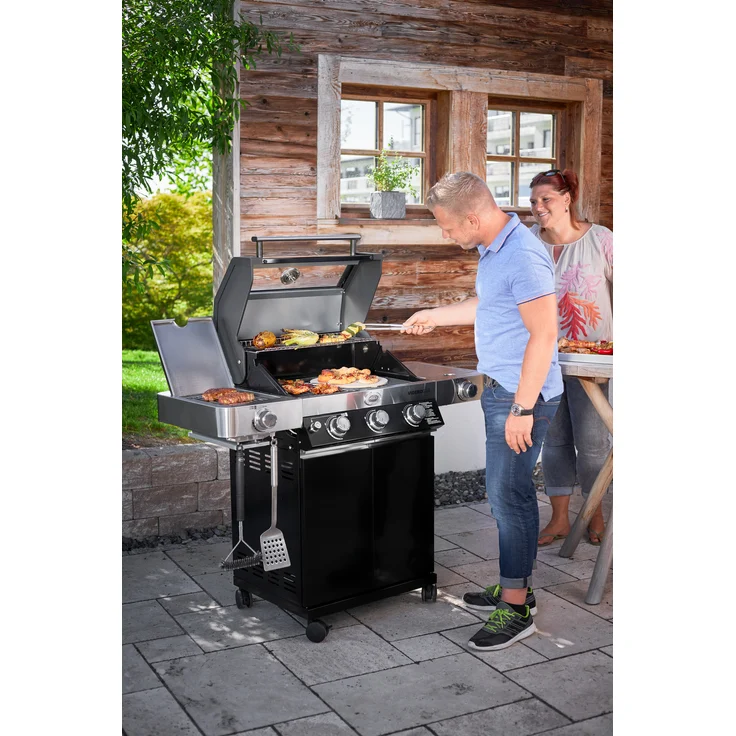RÖSLE Spitzzange, Hochwertige Zange zum gezielten Greifen und Wenden von Speisen beim Grillen oder Braten, Edelstahl 18/10, matt – Bild 4