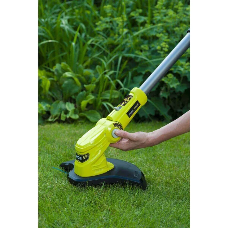 Ryobi Akku-Rasentrimmer OLT1832 ohne Akku, Schnittbreite 25-30 cm, Schnittwinkelverstellung 3-fach, Teleskopstiel - 5133002813 – Bild 4