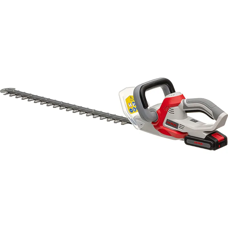 IKRA Akku Heckenschere IAHS 20-1, 2,0 Ah Akkukapazität, inklusive Akku 20 V & Ladegerät, Schnittlänge 54 cm