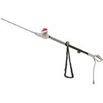 IKRA Elektro Teleskop Heckenschere ITHS 600 inkl. Schultergurt 600 Watt Leistung, Schnittlänge 51 cm Schnittwinkelverstellung, 2 cm Schnittstärke