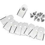 Husqvarna Automower Ersatzmesser Angebot 2er Set Karbonstahl Messer extra stark 0,6mm (9 Stück)