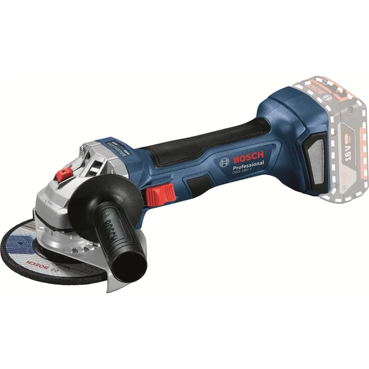 Bosch Professional Akku-Winkelschleifer GWS 18V-7 125 mm Akku – Bild 1