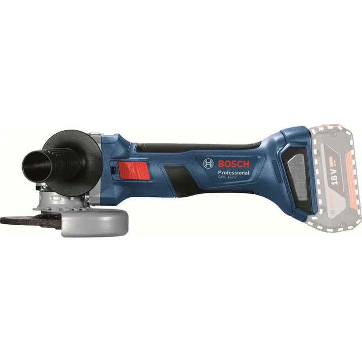 Bosch Professional Akku-Winkelschleifer GWS 18V-7 125 mm Akku – Bild 2