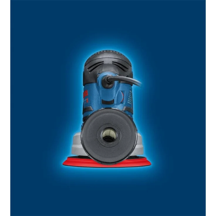 Bosch Professional Exzenterschleifer GEX 40-150 (inkl. Zusatzhandgriff, Staubbox, Schleifteller- 150 mm, Netzschleifblatt M480, in L-BOXX 238) – Bild 6