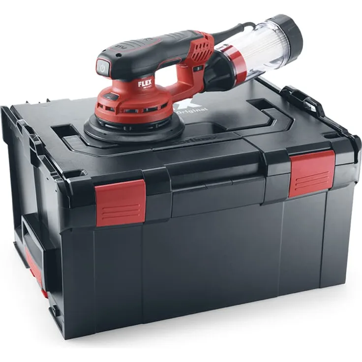 Flex Ø 150mm Exzenterschleifer ORE 3-150 EC Set 230/CEE, im Koffer