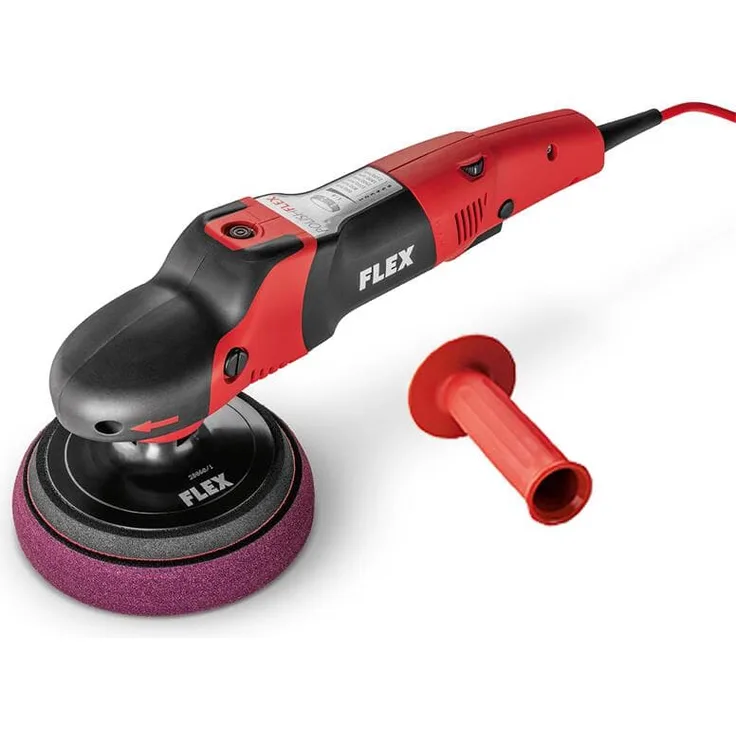 Flex Poliermaschine PE 14-2 150 (Polierer mit variabler Drehzahl, Drehmoment 380-2100 -min, Polierkörper 200 mm, Stützteller 150 mm, M 14, 1400 Watt) 373680