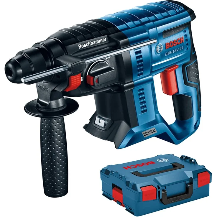 Bosch Professional Akku-Bohrhammer mit SDS plus GBH 18V-21 mit L-BOXX – Bild 1