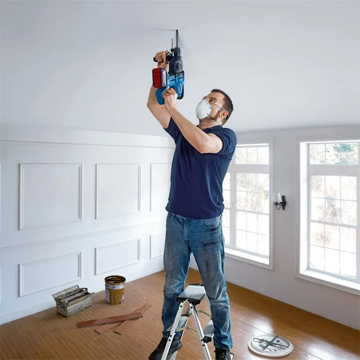 Bosch Professional Akku-Bohrhammer mit SDS plus GBH 18V-21 mit L-BOXX – Bild 8