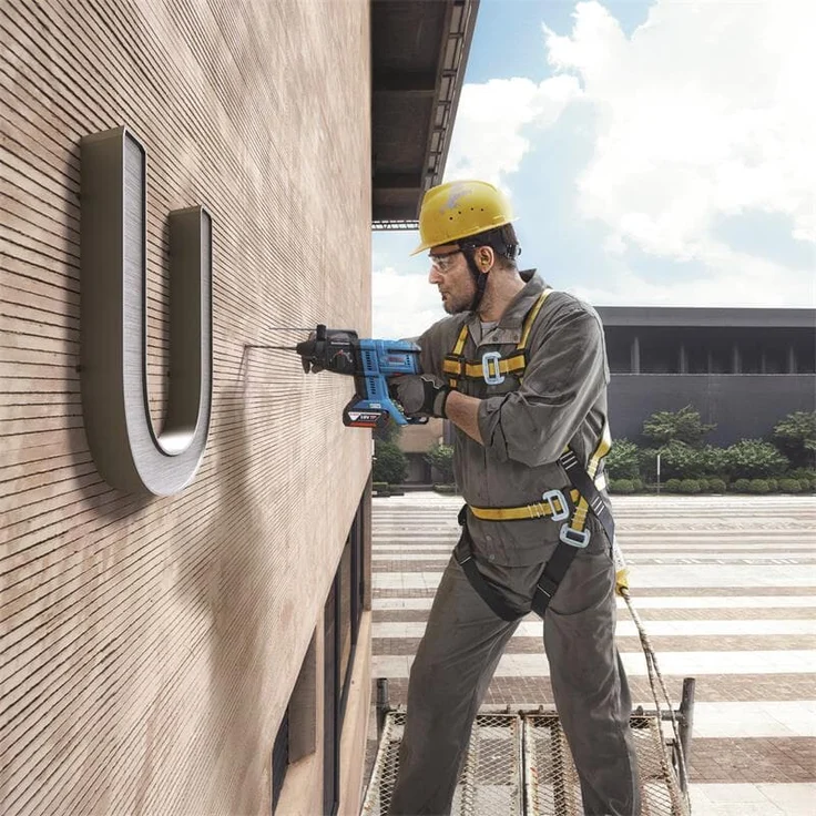 Bosch Professional Akku-Bohrhammer mit SDS plus GBH 18V-21 mit L-BOXX – Bild 6