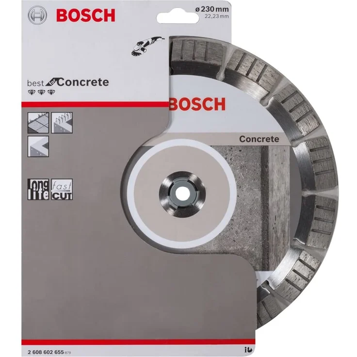 Bosch Professional Diamanttrennscheibe Best für Concrete, 230 x 22,23 x 2,4 x 15 mm – Bild 3
