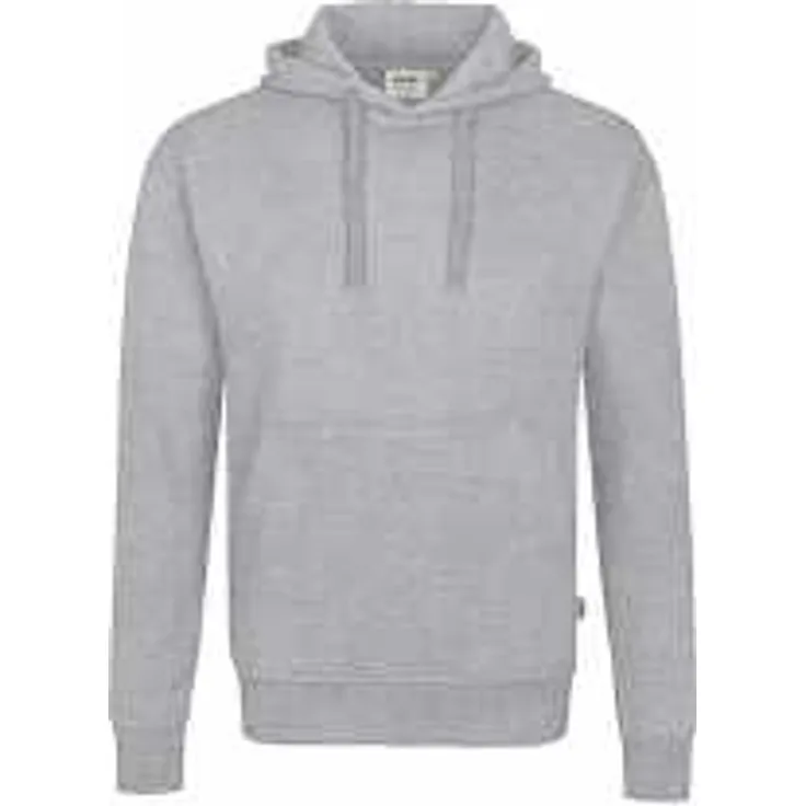HAKRO Kapuzen-Sweatshirt Premium 601, ash meliert, S