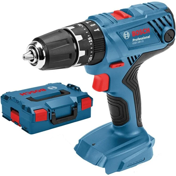 Bosch Professional -EW Akku-Schlagbohrschrauber 18V 1,GSB 18V-21 inkl. Koffer – Bild 1