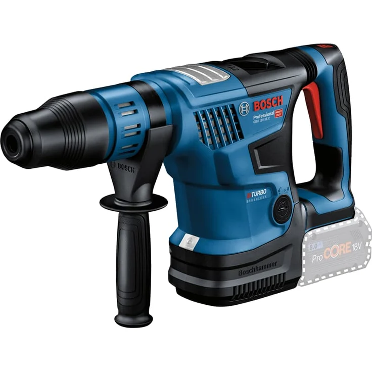 Bosch Professional GBH 18V-36 C Akku-Bohrhammer BITURBO SDS max 7 J ohne Akku ohne Ladegerät im Koffer – Bild 2
