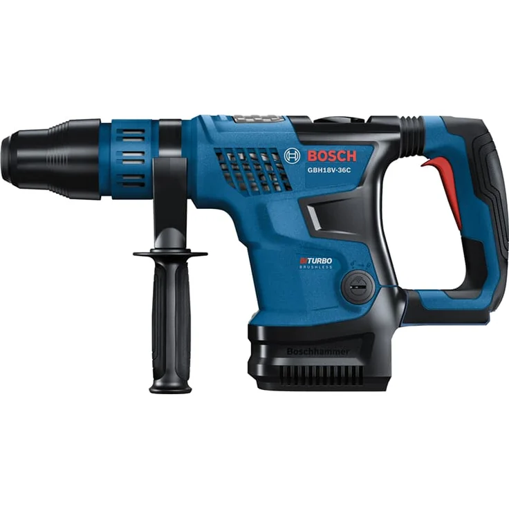 Bosch Professional GBH 18V-36 C Akku-Bohrhammer BITURBO SDS max 7 J ohne Akku ohne Ladegerät im Koffer – Bild 4