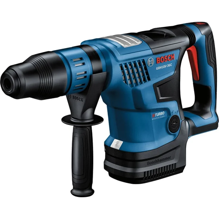 Bosch Professional GBH 18V-36 C Akku-Bohrhammer BITURBO SDS max 7 J ohne Akku ohne Ladegerät im Koffer – Bild 3