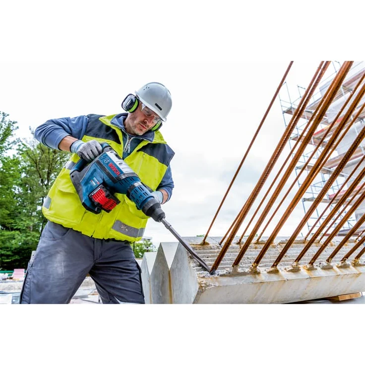 Bosch Professional GBH 18V-45 C Akku-Bohrhammer BITURBO SDS max 12,5 J ohne Akku ohne Ladegerät im Koffer – Bild 10